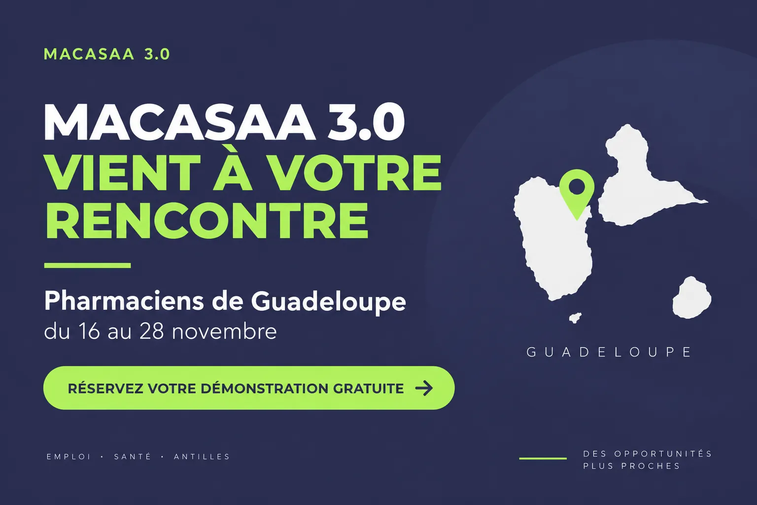 MACASAA 3.0 : une démonstration gratuite directement dans votre officine en novembre